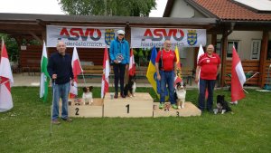 AUTOR: - | TITLE: - | DESCRIPTION: Podest Para Agility Staatsmeisterschft 2019